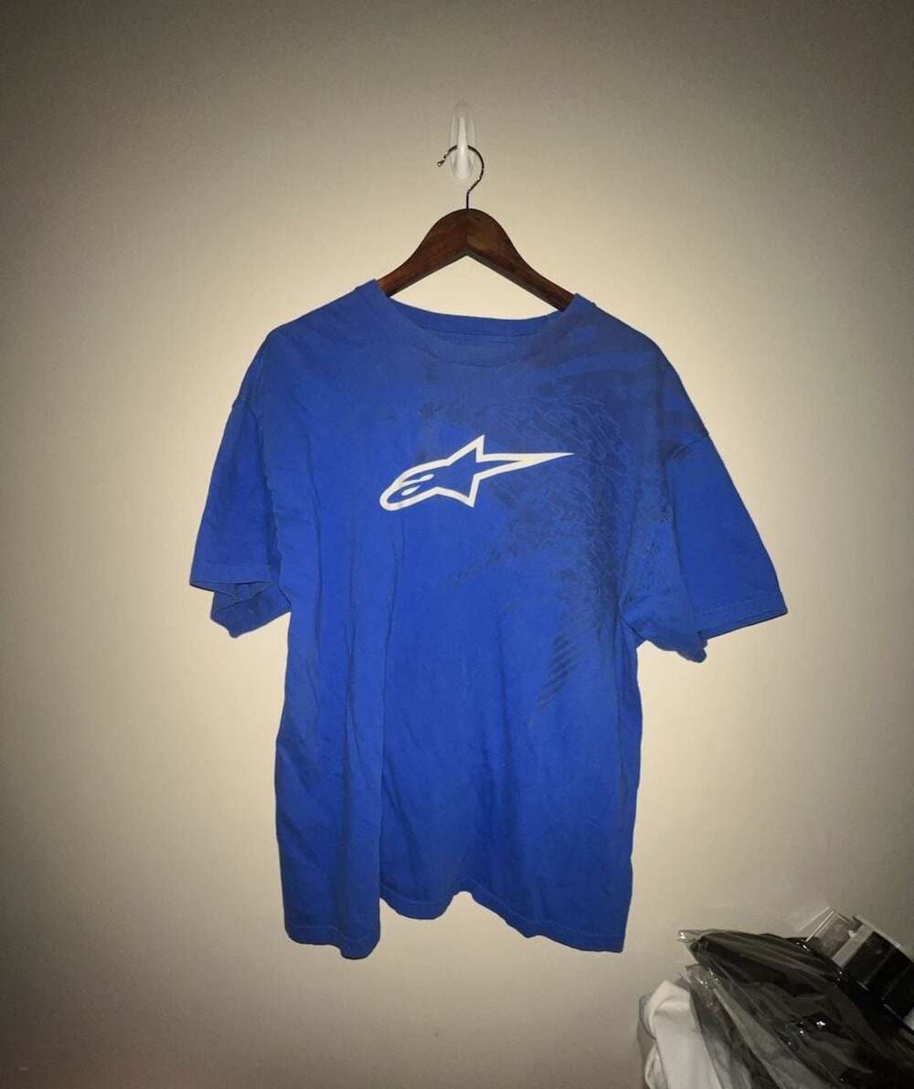 Vintage Alpinestars Graphic Logo Short Sleeve T-Shirt